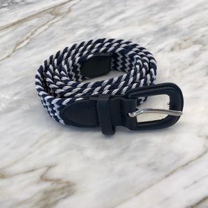 Braided elastic belt